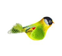 JISADER Jouet en Peluche pour Chat à Suspendre sur la Porte Jouet interactif pour Chaton à gazouillement activé au Toucher, Vert