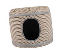JISADER Lit pour Chat, abri pour Chat, Fond antidérapant, Tente Auto-chauffante pour Chat, Niche Chaude pour Chaton, Fournitures pour Animaux de Compagnie, Couleur Café