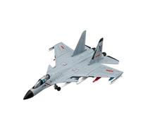 JISADER Modèle de Chasseur en Alliage 1:89, Jouet d'avion simulé à Collectionner, Affichage de Jet de Chasse à Collectionner pour Souvenirs, Cadeaux, Gris