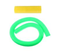 JISADER Nouilles de piscine flottantes Tube en mousse 2.6x59 pouces nouilles de piscine avec connecteur aide au flotteur d'eau pour enfants adultes flottants, Creux vert