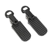 JISADER Pédales Arrière de Vélo, Repose-Pieds, Plaques de Pied, Pédales, Repose-Pieds de Vélo électrique, Noir