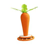 JISADER Poteau à gratter pour Chat, Grand Jouet pour Chat en Forme de Carotte, griffoir à Griffes de Chat, Poteau Vertical à gratter pour Jouer,