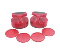 JISADER Poussoirs et palets de hockey sur air, pagaies de hockey sur air, antidérapants de 9,4 cm, poignées de but, accessoires de jeu de table pour cadeaux, c