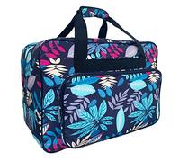 JISADER Sac Machine à Coudre, Sac à Main de Stockage Portable de Voyage de Sac de Machine à Coudre de Grande Capacité, Sac de Machine à Coudre pour Accessoires de Coudre, Bleu Clair