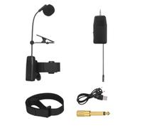 JISADER saxophone sans fil pour instruments Enregistrement vocal sans fil à condensateur instrumental à col de cygne, Micro Saxophone 20 Cm 1