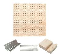 Jisapmzu 1 lot de planches à tricoter pour Granny Square - Planche de blocage au crochet pour tricot avec aiguilles et aiguilles