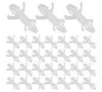 Jisapmzu 100 pièces XLB Type Nylon PC Platine Isolation Colonne PCB Ordinateurs Entretoises et Double Tête Espacement Colonnes Support Support XLB-0610