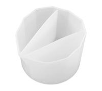 Jisapmzu Gobelet à mélanger réutilisable à 3 canaux pour la peinture, le faire soi-même, moulage de résine, pièces d'outils de peinture, accessoires de dessin DIY