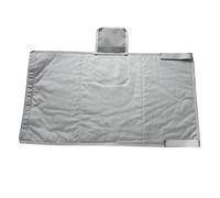 Jisapmzu Lit de voyage en avion pour tout-petits - Lit de voyage en polyester - Coussin de repose-pieds pour enfants - Accessoires de voyage en avion pour enfants