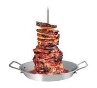 Jisapmzu Pièces de rechange pour brochettes verticales - Accessoires pour brochettes Grill Al Pastor - Support vertical brésilien pour tacos Al Pastor, Shawarma, kebabs, etc