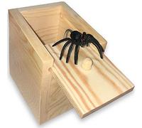 Jishi Grande boîte cadeau surprise en bois pour argent, carte de monnaie, jouet farce pour enfants de 4 à 8 à 12 ans, cadeau de Noël éléphant blanc pour adultes, hommes et femmes