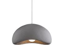 JISHUBO Lustre de style industriel nordique, luminaires de plafond encastrés, lampe suspendue à une tête en forme de nuage de personnalité créative, salle d'exposition de bureau de salon décorer la lu