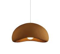 JISHUBO Lustre de style industriel nordique, luminaires de plafond encastrés, lampe suspendue à une tête en forme de nuage de personnalité créative, salle d'exposition de bureau de salon décorer la lu