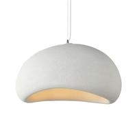 JISHUBO Suspension de Style Industriel Japonais, Lustre à tête Unique avec Base E27, Lampe Suspendue créative en polystyrène Haute densité, luminaires décoratifs pour Salon, Restaurant, hôtel