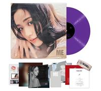 JISOO - JISOO of BLACKPINK - First Single Album [ME] (LP Ver.) Gatefold + Vinyl + Large Photocard + Selfie Photocard + Folded Poster + Clear Sticker + Lyrics Paper + Masking Tape + 5 Extra Photocards