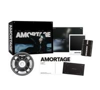 JISOO - Mini Album [AMORTAGE] (EXCLUSIVE EDITION - BLACK Ver.) Out Box + Screenplay Book + CD + Flipbook + Postcards + Photocard + Polaroid + 2 Extra Photocards