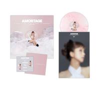 JISOO - Mini Album [AMORTAGE] Vinyl (Pink Ver.) Gatefold + Sticker + Photobook + Poster + 2 Extra Photocards