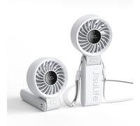 JISULIFE Life 7 Ventilateur portable 3-en-1 avec affichage LED - Blanc