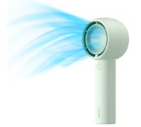 JISULIFE Mini ventilateur Portable puissant Trubo ventilateurs sans lame rechargeables ventilateur à main personnel Ultra-silencieux petit ventilateur à main de poche White 2000mAh