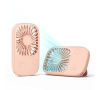 JISULIFE Ventilateur à main (Rose)