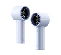 JISULIFE Ventilateur portable à main Life10S, écran LED, batterie rechargeable 5000 mAh, jusqu'à 28 h de refroidissement, 5 vitesses, mini ventilateur personnel pour voyage, plein air, camping, plage,