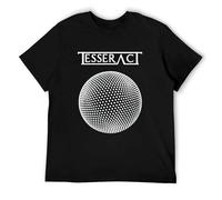 JITEK Man Clothing Men Tshirt Tesseract Altered State T Shirt Printed T-Shirt Tees Top Black