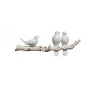 JITEM Crochet de Chapeau d'oiseau Oiseaux décoratifs sur Branche d'arbre décor Porte-Manteau Mural décor Artistique Cintre Joli Porte-Manteau Porte-clés pour clés Serviettes