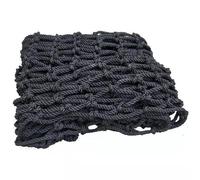 JITEM Filet Garde Corps, Filet d'escalade, Filet de Corde tressée Noire, Filet de Protection de séparation pour Aires de Jeux, Jardins d'enfants, balcons, escaliers(Size:1 * 3m(3.3 * 10ft))