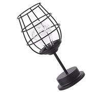 JITEM Lampe de Chevet Led sans fil lampe de table en métal verre à vin/bouteille de vin lampe de chevet industrielle en fer forgé lampe de bureau moderne décoration de la maison Bureau