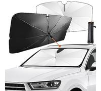 JITEM Pare-soleils pour Pare-Brise Avant Auto pour Peugeot 508 SW Estate 2011-2015, Pare-Brise Avant Pliable Rotatif 360° Protection UV Isolation Thermique Accessoires Auto