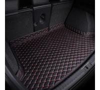 JITEM Tapis De Coffre Voiture en Cuir pour R-enault Austral E-Tech Hybrid 2023 2024, Coffre Cargaison Tapis de Doublure Antidérapant Plateau Couverture IntéRieure Auto Accessoires,E/Black-Red
