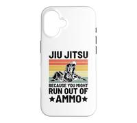 Jiu Jitsu Because You Might Run Out of Munitions BJJ Arts Martiaux Coque pour iPhone 16