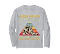 Jiu Jitsu brésilien BJJ MMA Certaines Personnes Ont Besoin d'un câlin Manche Longue