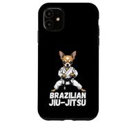 Jiu-jitsu brésilien Chihuahua Amoureux des chiens Gi Arts martiaux BJJ Coque pour iPhone 11