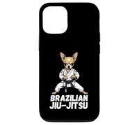 Jiu-jitsu brésilien Chihuahua Amoureux des chiens Gi Arts martiaux BJJ Coque pour iPhone 12/12 Pro