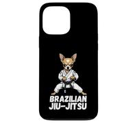 Jiu-jitsu brésilien Chihuahua Amoureux des chiens Gi Arts martiaux BJJ Coque pour iPhone 13 Pro Max