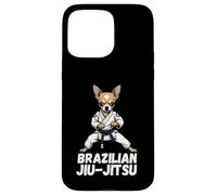 Jiu-jitsu brésilien Chihuahua Amoureux des chiens Gi Arts martiaux BJJ Coque pour iPhone 15 Pro Max