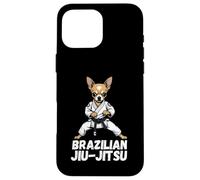 Jiu-jitsu brésilien Chihuahua Amoureux des chiens Gi Arts martiaux BJJ Coque pour iPhone 16 Pro Max