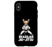 Jiu-jitsu brésilien Chihuahua Amoureux des chiens Gi Arts martiaux BJJ Coque pour iPhone X/XS