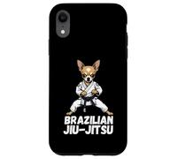 Jiu-jitsu brésilien Chihuahua Amoureux des chiens Gi Arts martiaux BJJ Coque pour iPhone XR