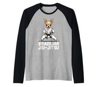 Jiu-jitsu brésilien Chihuahua Amoureux des chiens Gi Arts martiaux BJJ Manche Raglan