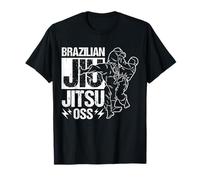 Jiu-Jitsu brésilien OSS Jiu-Jitsu brésilien BJJ Combattant T-Shirt
