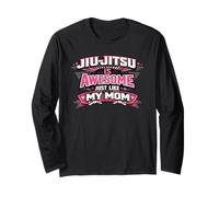 Jiu-Jitsu est génial comme ma mère drôle Manche Longue