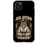 Jiu Jitsu Fighter Tiger Brésilien Arts Martiaux BJJ Coque pour iPhone 11 Pro Max