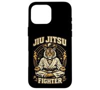 Jiu Jitsu Fighter Tiger Brésilien Arts Martiaux BJJ Coque pour iPhone 16 Pro Max