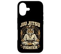 Jiu Jitsu Fighter Tiger Brésilien Arts Martiaux BJJ Coque pour iPhone 17