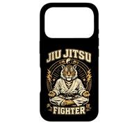 Jiu Jitsu Fighter Tiger Brésilien Arts Martiaux BJJ Coque pour iPhone 17 Pro