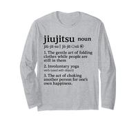 Jiu Jitsu Gentle Art Of Folding Clothes While People Are Manche Longue