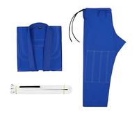 Jiu Jitsu Gi Costume for Hommes BJJ Femmes Grappling pré-rétréci évacuant la Transpiration Lavable en Machine léger - avec Ceinture pour Entraînement(Blue,M3)