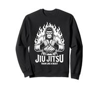 Jiu Jitsu Gorilla Train Like A Beast Cadeau BJJ Sweatshirt